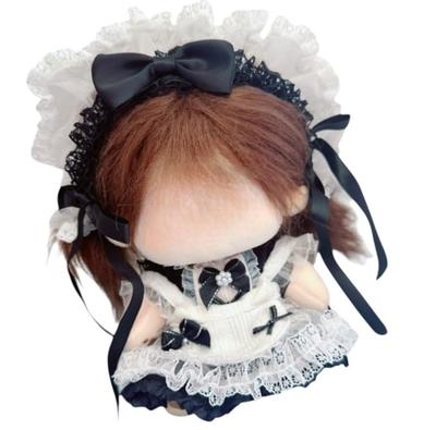 AXLUCE Plyšové oblečení - Plyšová hračka - Oblečení - 10cm Služebnické oblečení - Panenka (10 cm)