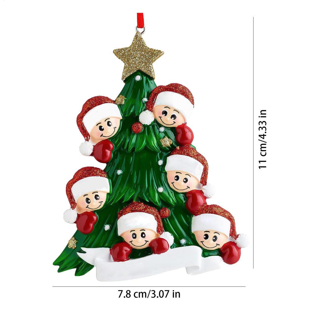 Christmas Tree Decorations Cute Figurine Seasonal Tree Pendant Christmas Decorations Indoor For Indoor Outdoor Party Gathering