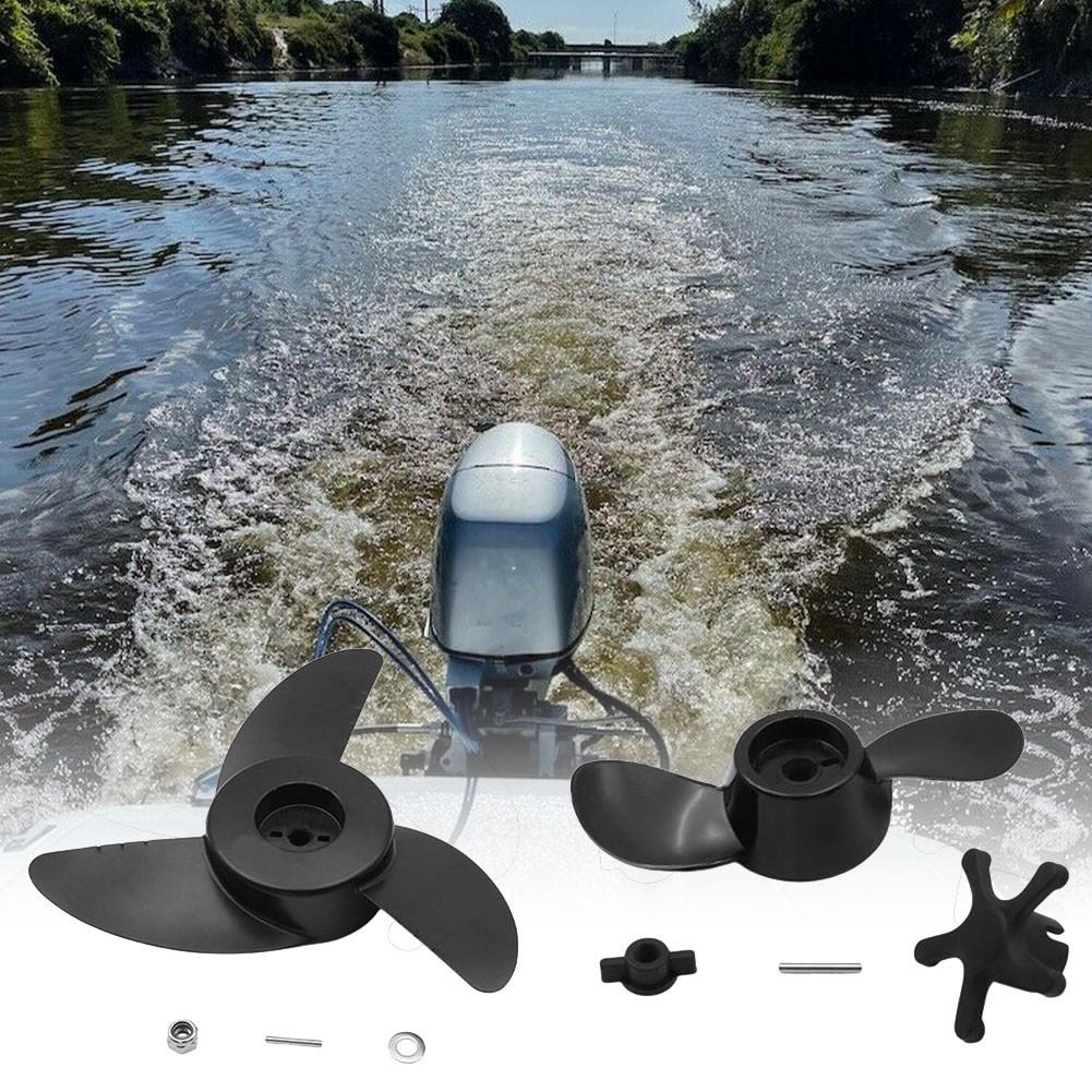 Electric Outboard Motor Parts Carbon Steel Propeller with Essential Components