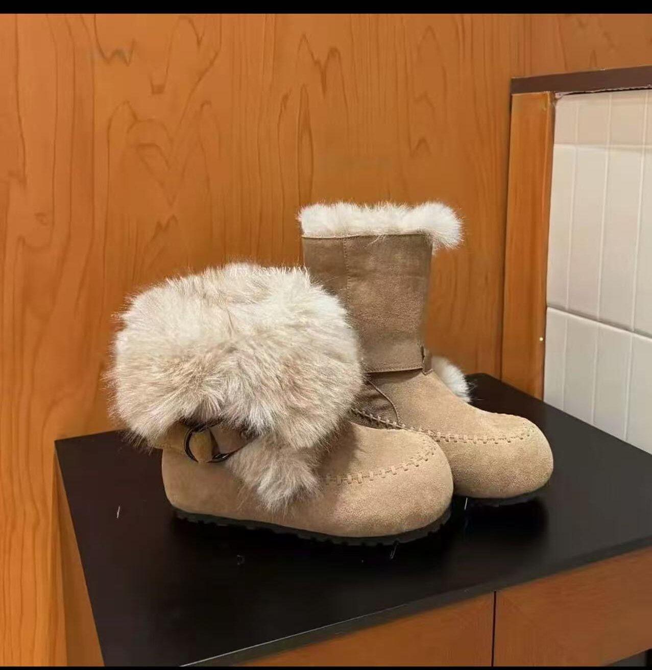 cm inner height increase snow boots women s velvet warm winter new versatile cotton shoes Birkenstock cotton shoes 40 хаки 4540₽