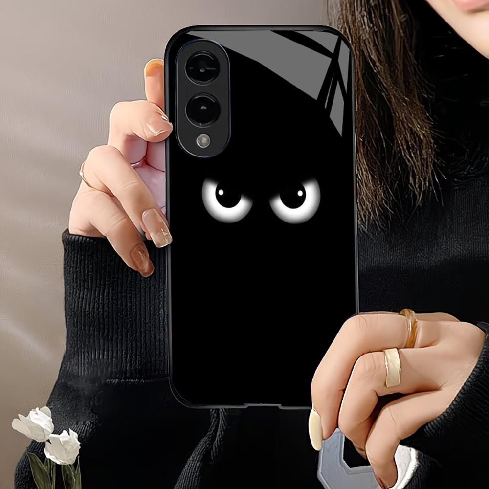Darkness Eyes Protective Exquisite High-end PhoneCase Glass PhoneCase for Samsung Galaxy S26 S25 S24 S23 S22 S21 FE,Ultra,Plus