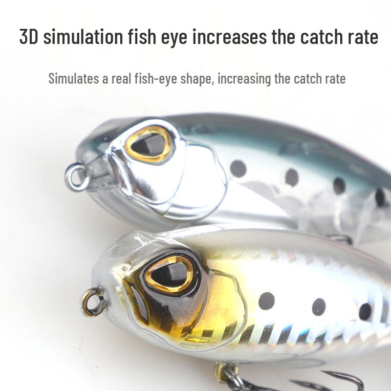 Long Cast Surface Lure: Floating Propeller Bait for Bass, Crucian Carp, Black Fish