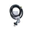 LPG Gas Grill Hose and Regulator Gas Hose 150cm/59" Pressure Reducer 50mbar Regulator Set  Adapter for LPG BBQ Gas Grill Cooker