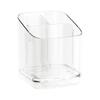 Toothbrush Holder With Tray, Wall Mounted, Non Perforated Bathroom Storage Rack, Toothpaste Storage