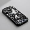Orv Korean comics design Phone Case For iPhone 16 15 14 13 12 11 Plus Pro Max High-end Luxury Lambskin Silicone Cover black