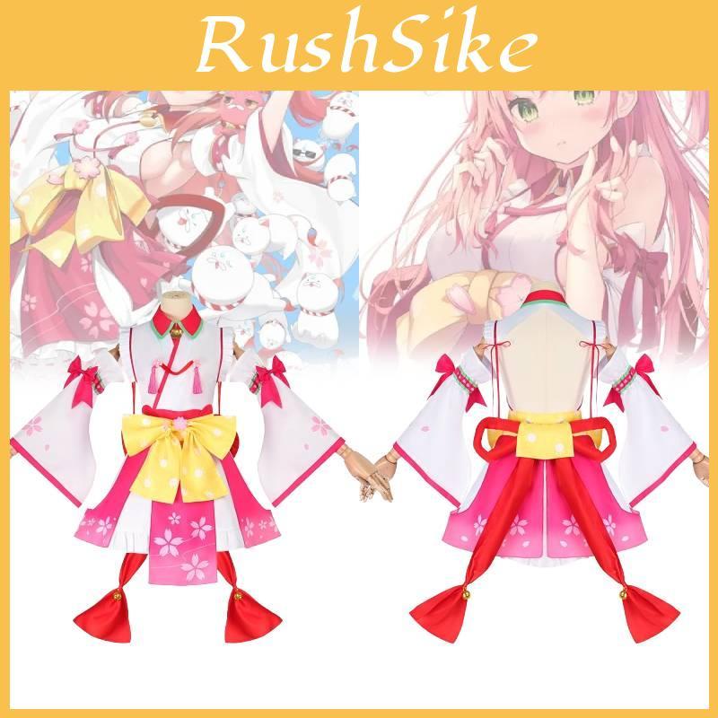 Hololive Sakura Miko Cosplay Costume For Anime Conventions With Polyester Fabric