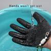 Angeln Handschuhe Magnetische Anti-Slip Fischer Fangen Fische Jagd Handschuhe Professionelle Anti-Slip Jagd Handschuhe Links/Rechts Hand