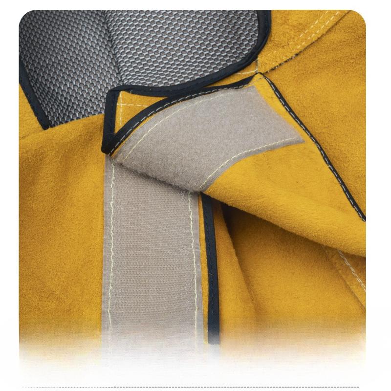 1PC Washable Windproof Welding Hood Retardant Heat Cowhide Breathable Welding Shawl Hat Scald Proof Dustproof