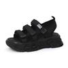Popcorn cover shell platform sandals women's 2025 summer new Velcro sports style sandals women's casual beach shoes