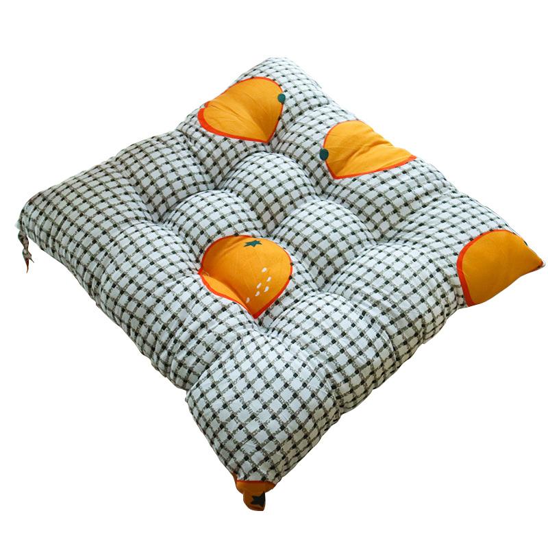 1PC Ultra Soft Linen Chair Cushion Seat Cushion Seat Pad con lacci Tappetino per seggiolino auto spesso Soggiorno
