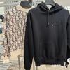 Autumn/Winter European Style Embroidered Hoodie, Unisex Casual Loose Fit Fleece Top