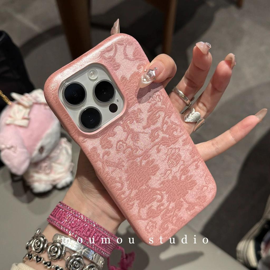 Printed Silk Phone Case for Apple iPhone 16 Pro Max - Soft Silicone Shockproof Creative Full Cover for iPhone 16Pro/16/15ProMax/15Pro/14ProMax/14/13