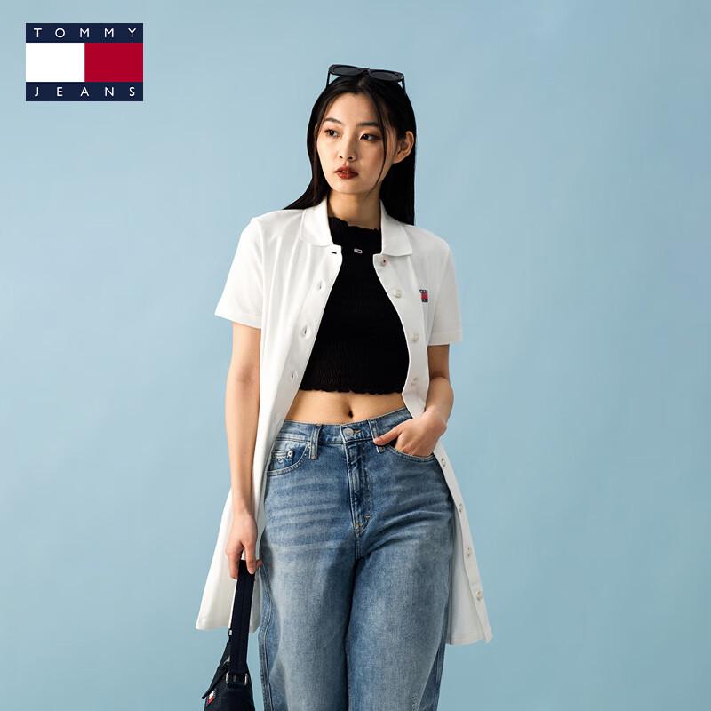 TOMMY JEANS Women's Pique Polo Tennis Dress