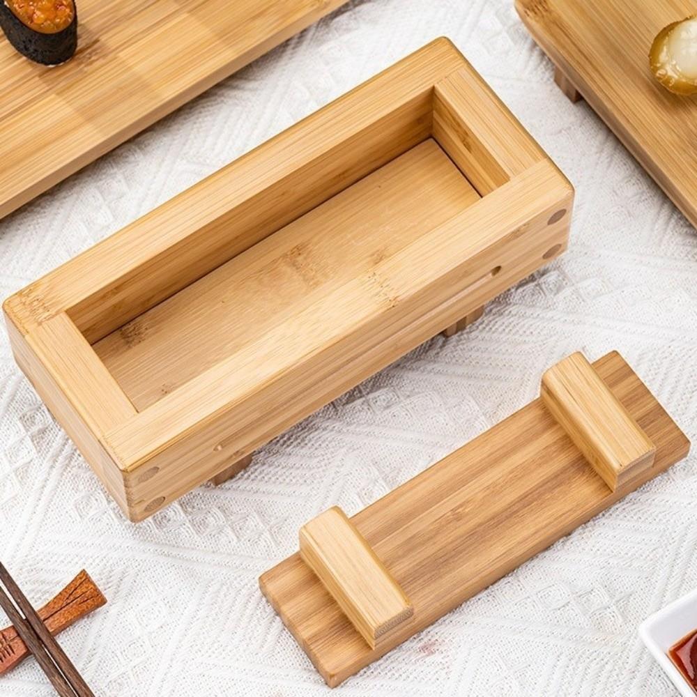 Wooden Thousand Layer Sushi Mold Portable Sushi Press Maker Rice Mold Box Sushi Press Mold  Kitchen