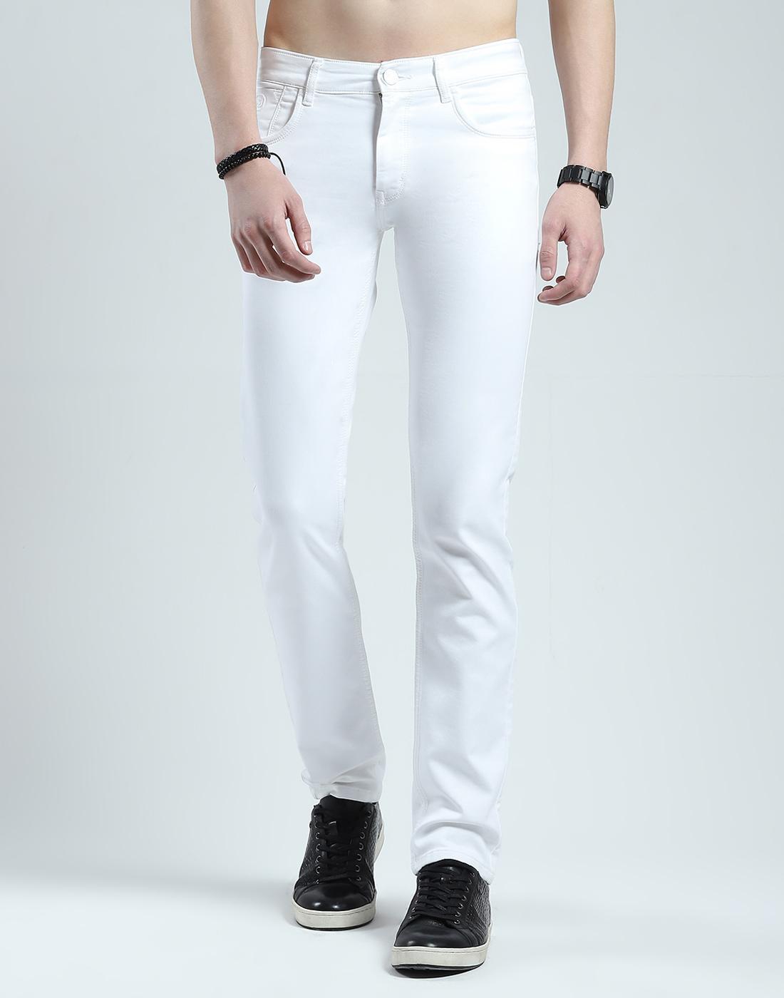 

Monte Carlo Men White Jeans 38 белый