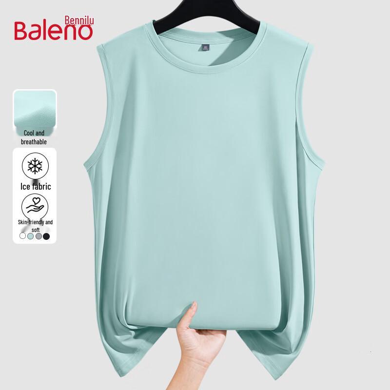 Baleno Men s Cool-Feel Breathable Sleeveless T-Shirt 3XL