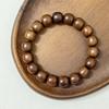 Men's Handmade Wooden Beaded Bracelet Natural Elastic Bangle DIY Beading Charms Christmas Jewelry Gift