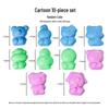 Space Toy Sand and Clay Molds Set - Includes Play Dough, Super Light, and Crystal Clay Molds with Tools