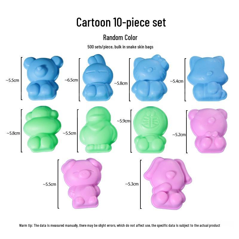 Space Toy Sand and Clay Molds Set - Includes Play Dough, Super Light, and Crystal Clay Molds with Tools