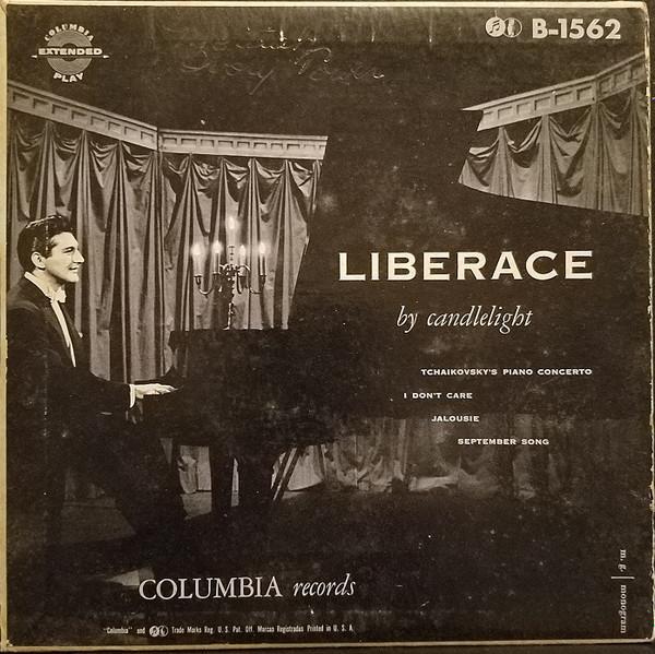 

7inch Record LIBERACE - Liberace By Candlelight B1562 Columbia 1953 US Pop Used