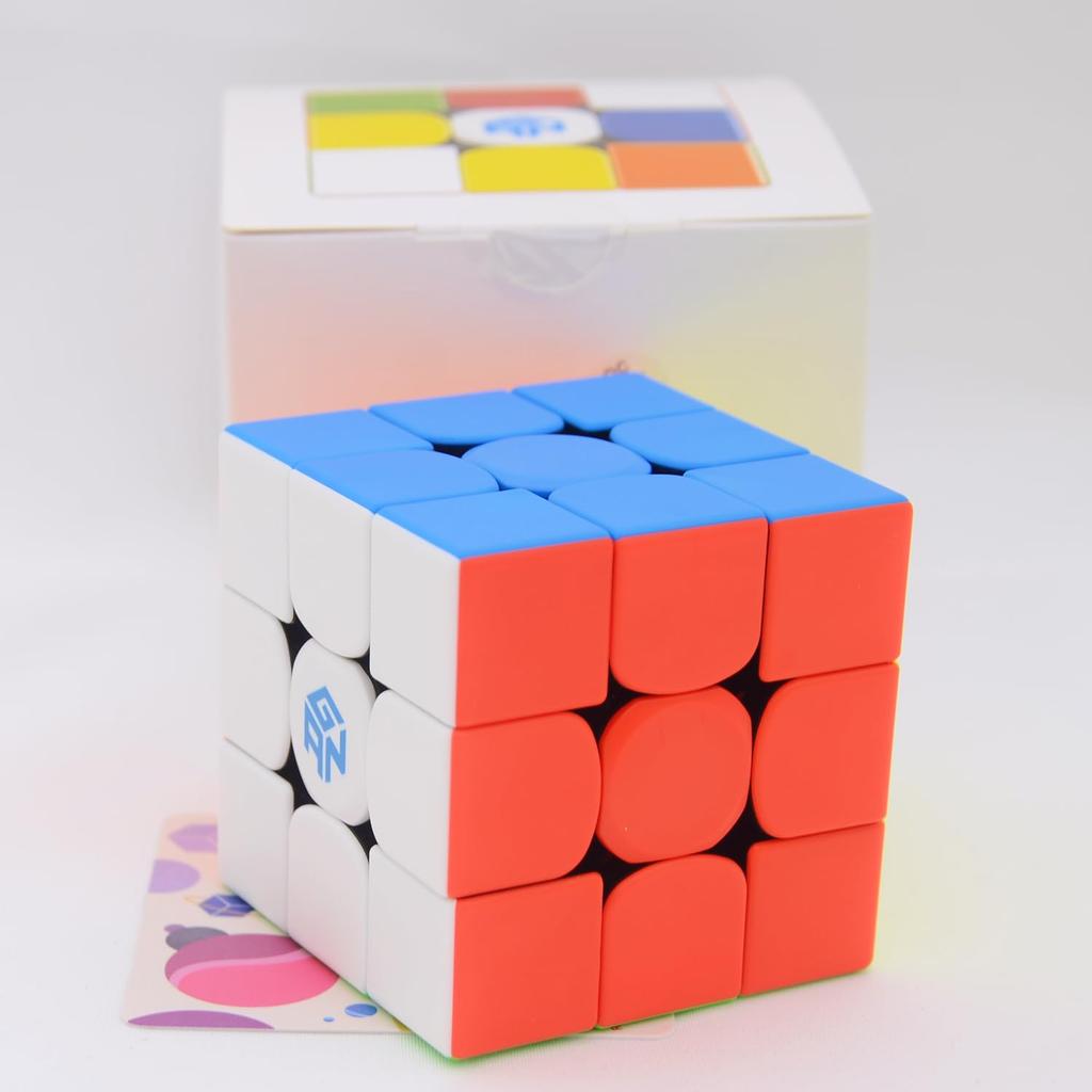 Bucubke GAN 356 RS 3x3 Stickerless Speed Magic Cube GAN356 RS 3x3x3 Competition Puzzle Cube