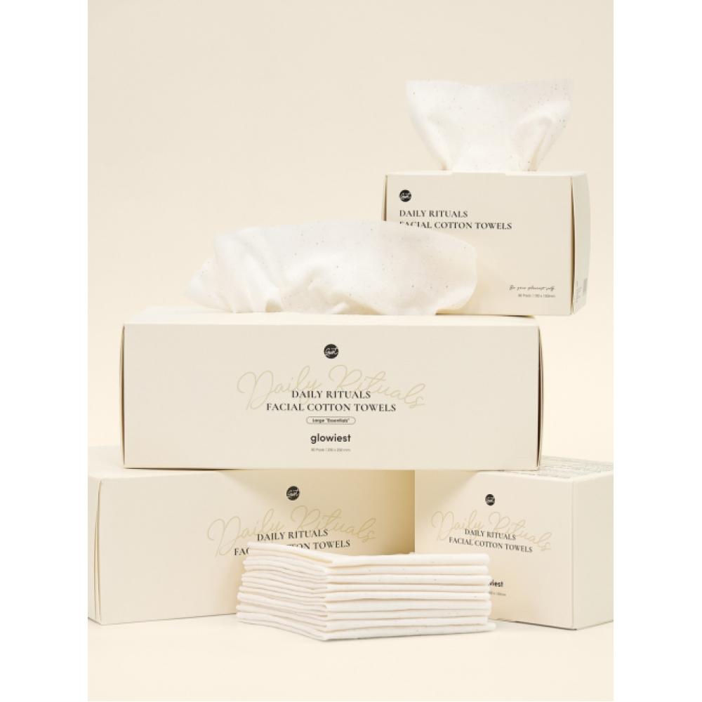 Glowiest Daily Ritual Facial Cotton Towel Large
