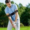 Two Golf Swing Trainer Aids Encourage Proper Arm Movement And Body Coordination During Play