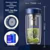 Wanxiang V187L Portable Double-Layer Glass Mug