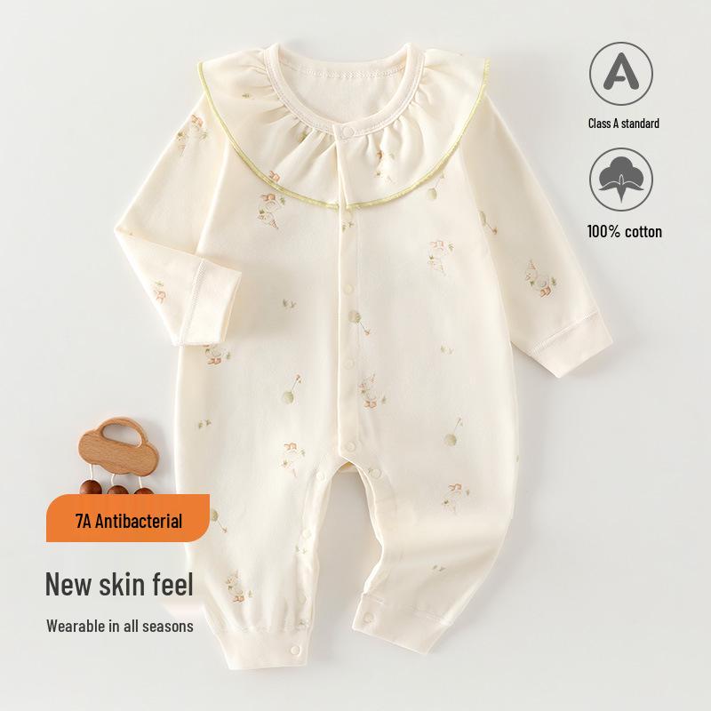 Unisex Baby Bodysuit: Soft Cotton Base Layer for 0-1 Year Old - All-Season Comfort