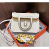 Hazzan Womens Crossbody Shoulder Bag Top Grain Leather Tote Medium Size Casual Daily Use