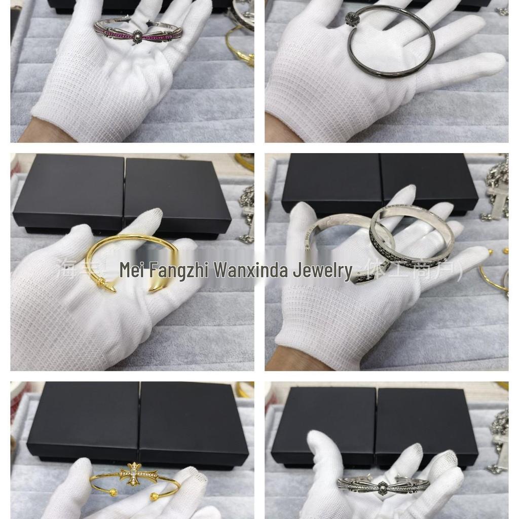 Krocien Minimalistisk Rosa Diamant Iris Öppen Armring - Trendig, Mångsidig, Exklusiv Design för Studenter i Par