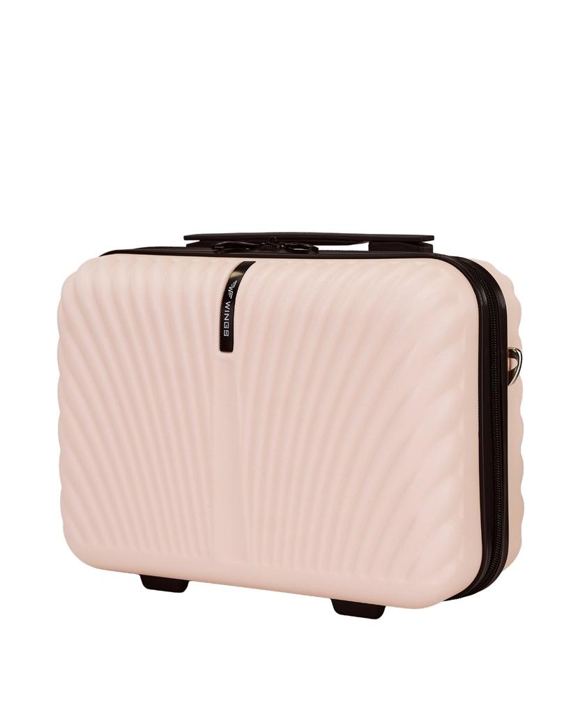Set of 4 Wings Swan 2.0 Pink Suitcases