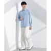 [Nano Universe] MC” TIMELESS WARDROBE denim shirt men's M 111 L.Blue 668-5120222