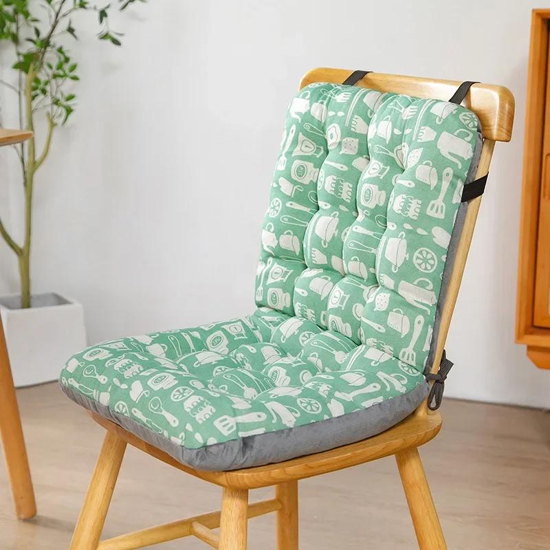 3 Size Long Cushion Chair Soft Pad Thicker Seat Cushion For Dining Patio Home Office Indoor Outdoor Garden Sofa Buttock Cushion