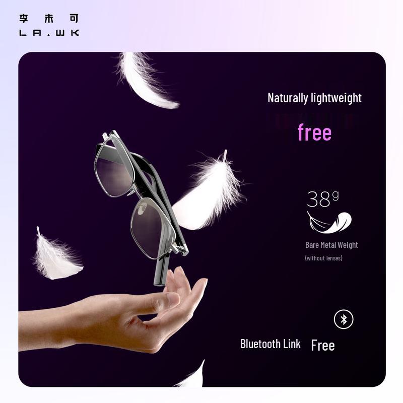 Liweike Chat AI Smart Translation Audio Glasses