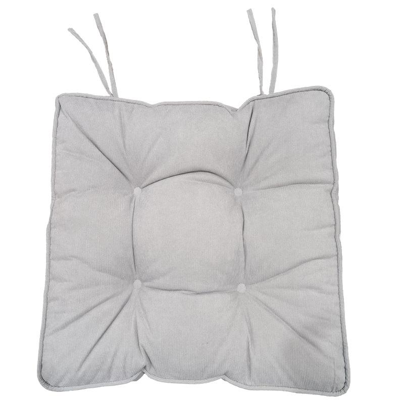 

Подушка из вельвета, однотонная, утолщенная, квадратная, татами, подушка для офисного кресла, дома, спальни, гостиной, дивана, напольной подушки 45x45cm