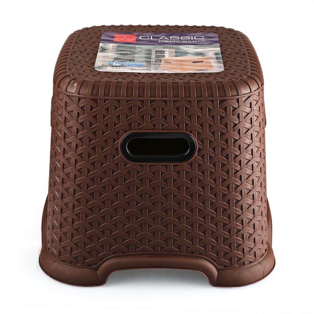 Classic Perfect Posture Plastic Stool | Plastic Stool for Sittng | Light Weight & Stackable