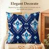 Russian Shading Cushion Cover Natural Linen Organic Fabric DoubleSided Printing Sofa Home Decor Gift Pillow Case
