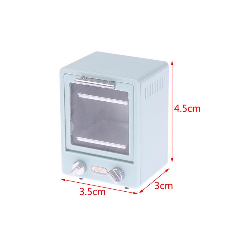 1PCS Dollhouse Miniature Kitchen Coffeemaker Electric Oven Microwave Oven Barbecue Machine Kitchen Electrical Model Pretend Toys