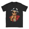 Unisex Tričko Bruno Mars The RoUnisextic Tour 2026 Ležérní Bavlněné Tričko Krátký Rukáv Tričko Kulatý Výstřih Oblečení Nápad na Dárek