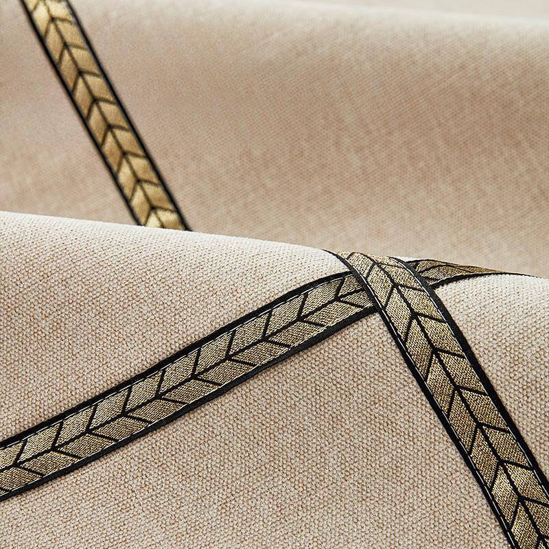 Доступный роскошный стиль диванная подушка из синели, универсальный простой современный нескользящий кожаный чехол для дивана в скандинавском стиле, тканевый чехол для подушки