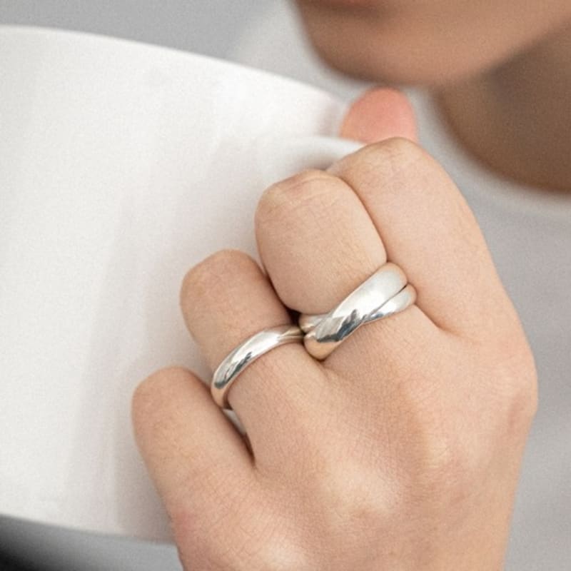 EEY Duo Ring / Silver