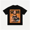 Slam King of New York Brunson 11 Printed Men's T-shirt Oversized Y2k Men Women Cotton Short Sleeved Streetwear Harajuku Female Male Clothing