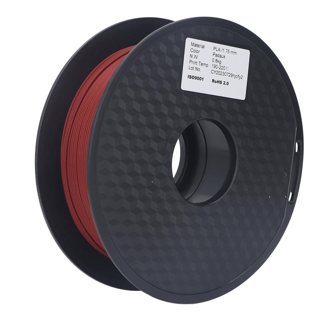 3D Printer Filament 1.75mm PLA, Imitation Rosewood Wood Printing Material