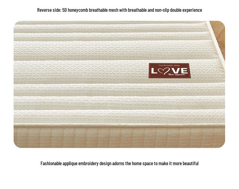 Memory Foam Latex Single Bed Pad for Dorms - 90x190cm
