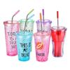 Elegant And Durable 8 Pcs Stainless Steel Metal Drinking Straws With Silicone Tips