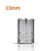 Slotted Ratchet Lock Design 14 Socket Wrench Head Sleeve for Secure Grip 1pc
