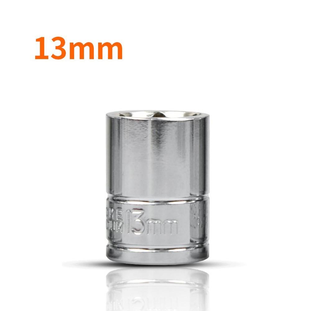 Slotted Ratchet Lock Design 14 Socket Wrench Head Sleeve for Secure Grip 1pc