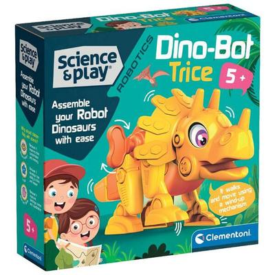 Clementoni Science and Play Robotics Brinquedo Dino Bot Triceratop
