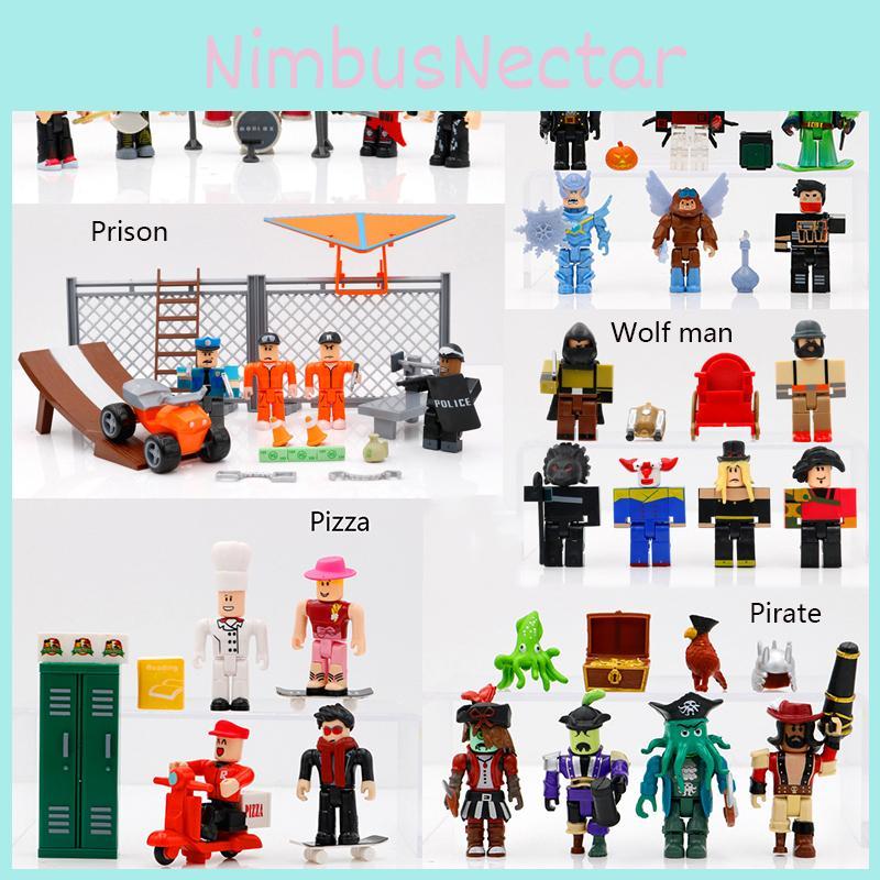 Detailed Roblox Game Character Accessory Mini Action Figure Dolls For Enthusiastic Kids Collectors